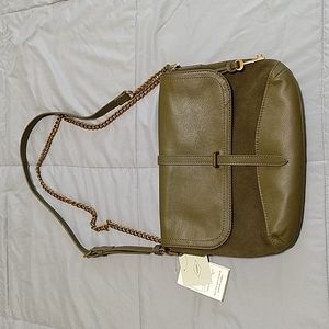 🆕 Fossil Genuine Leather Suede Bag